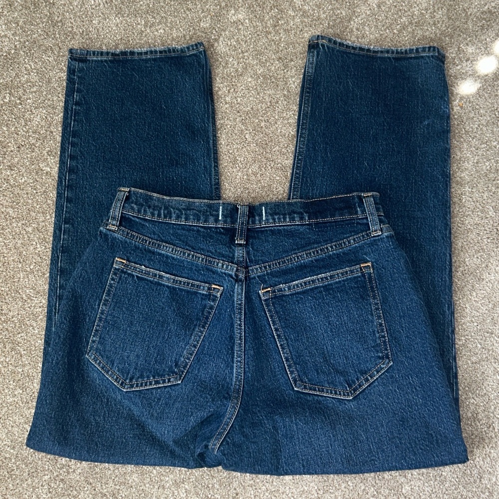 Abercrombie & Finch The Vintage Straight High Rise Jeans size 27 or size 4 - Picture 3 of 6